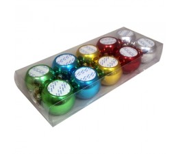 COFFRET DE 10 BOULES DE...